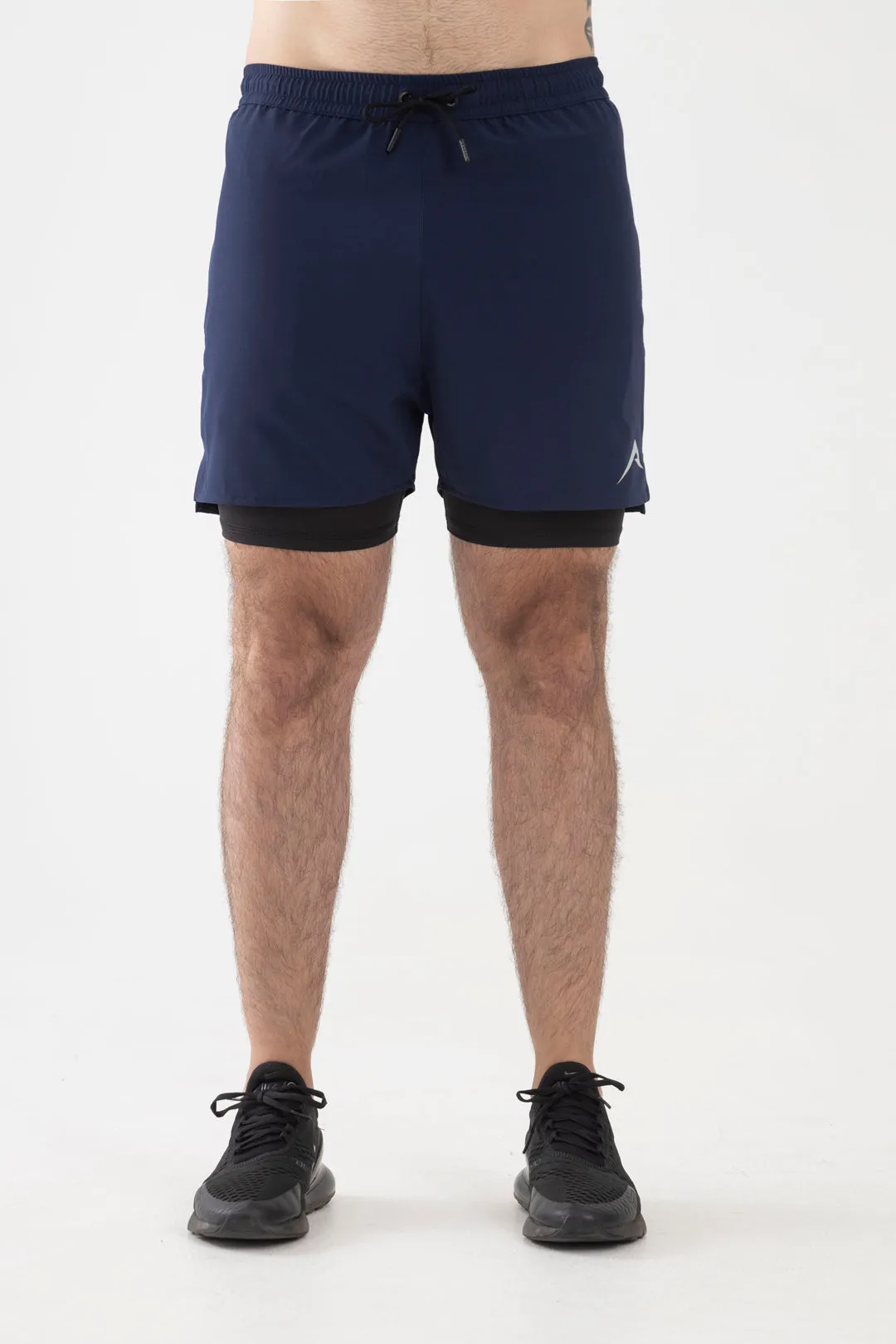 2 in 1 Shorts (Navy Blue)