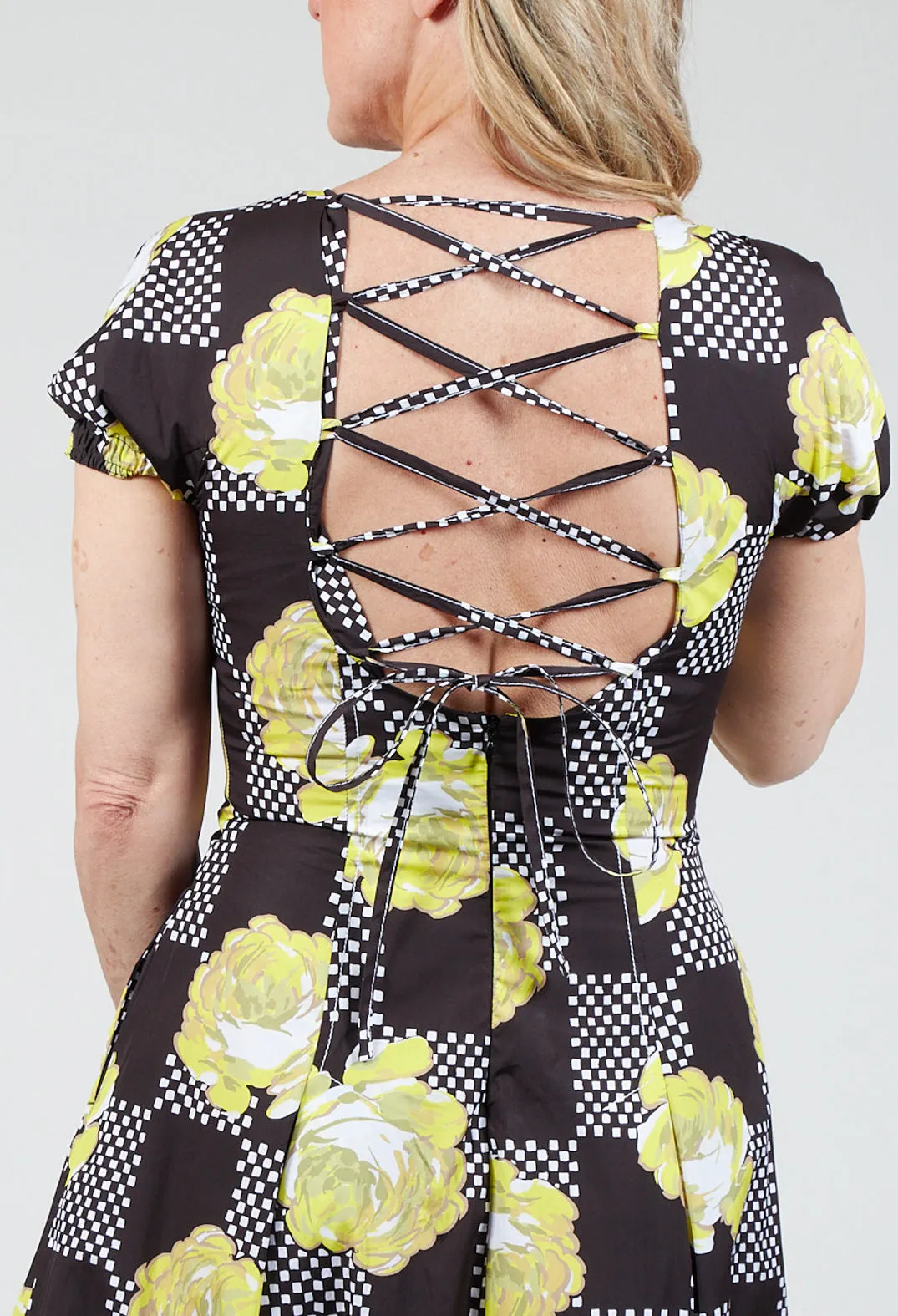A-Line Dress in Yellow