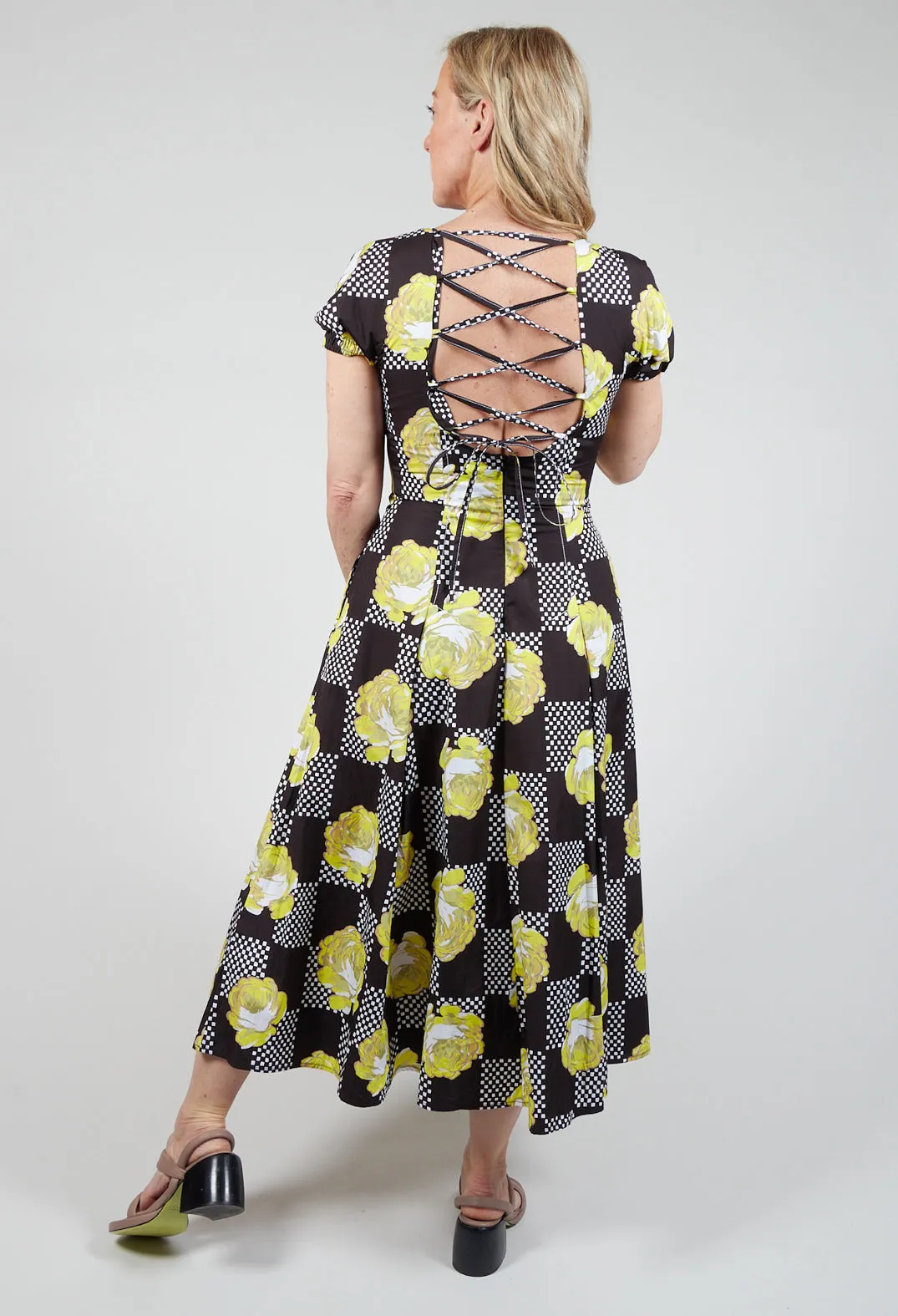 A-Line Dress in Yellow