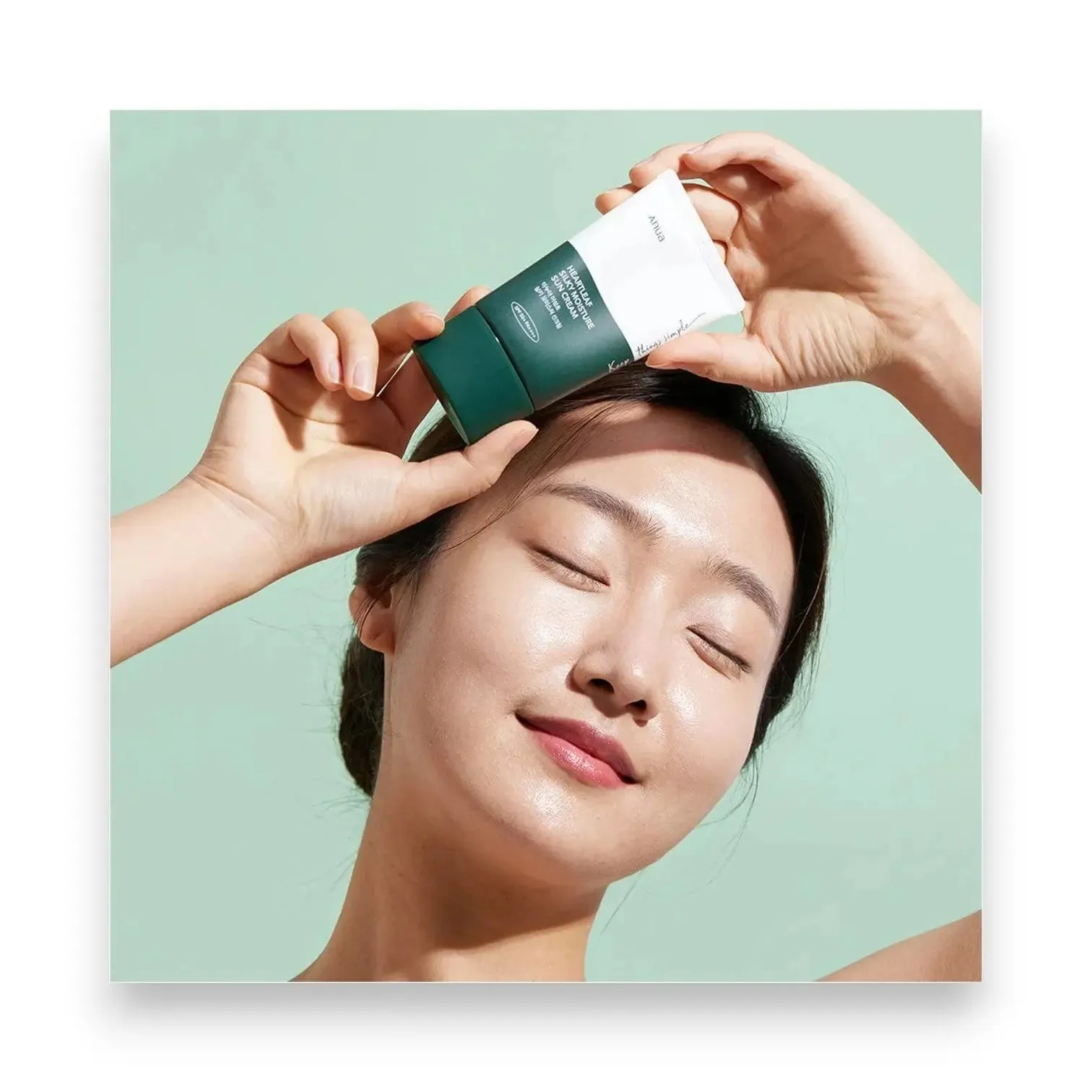 Anua Heartleaf Silky Moisture Sun Cream SPF50 50ml