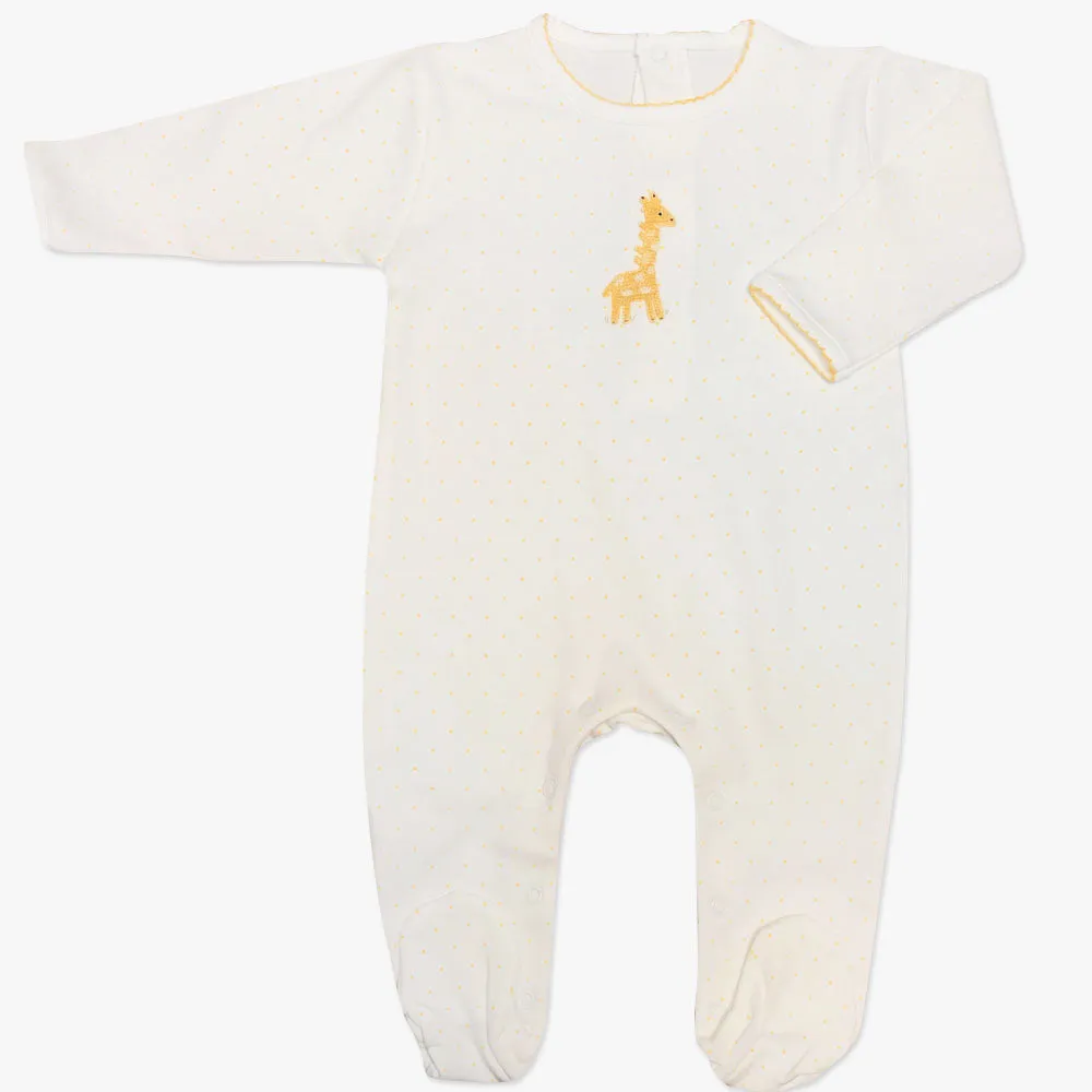 Baby's "Cute Giraffe" Footie