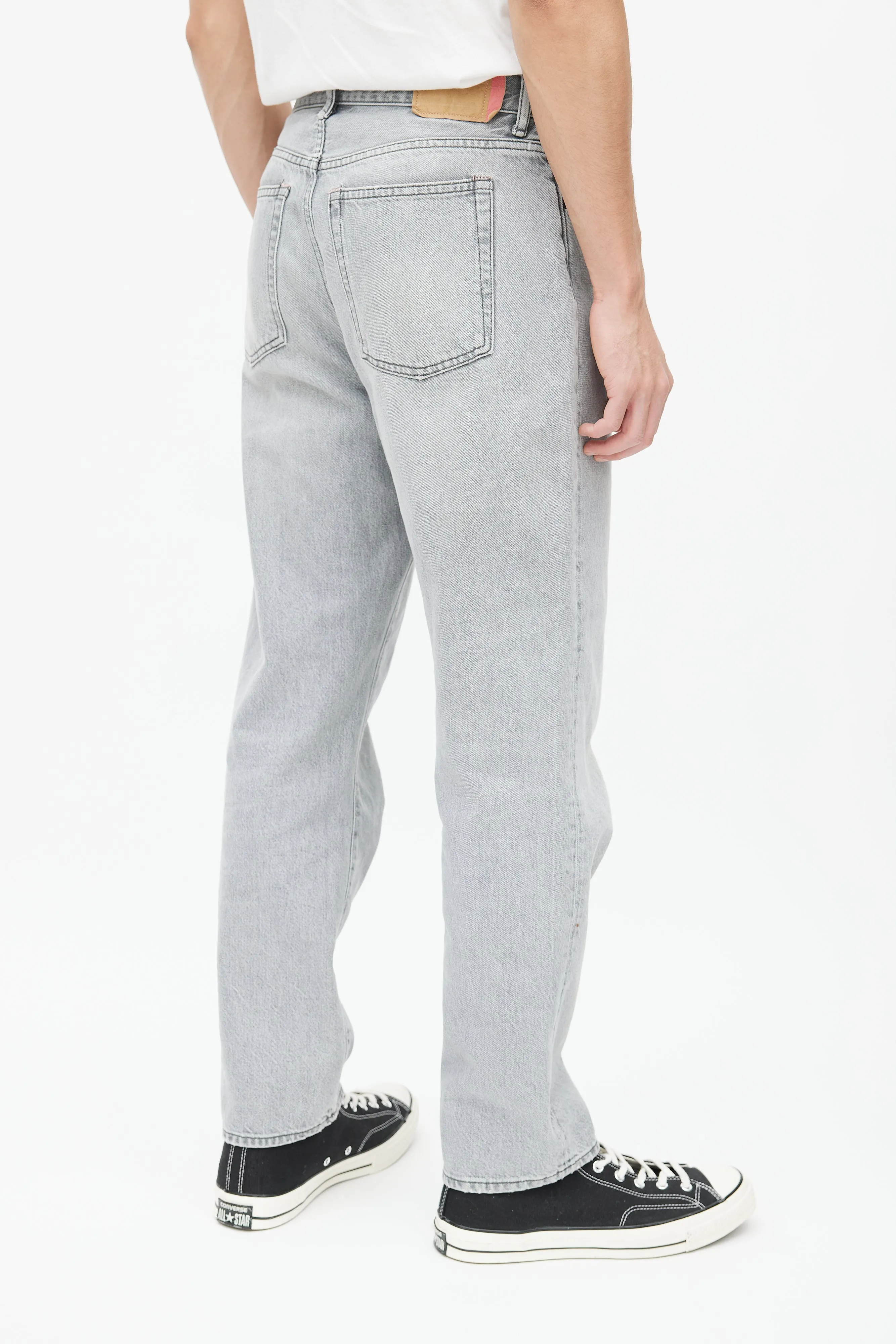 Blå Konst Grey Denim Jeans