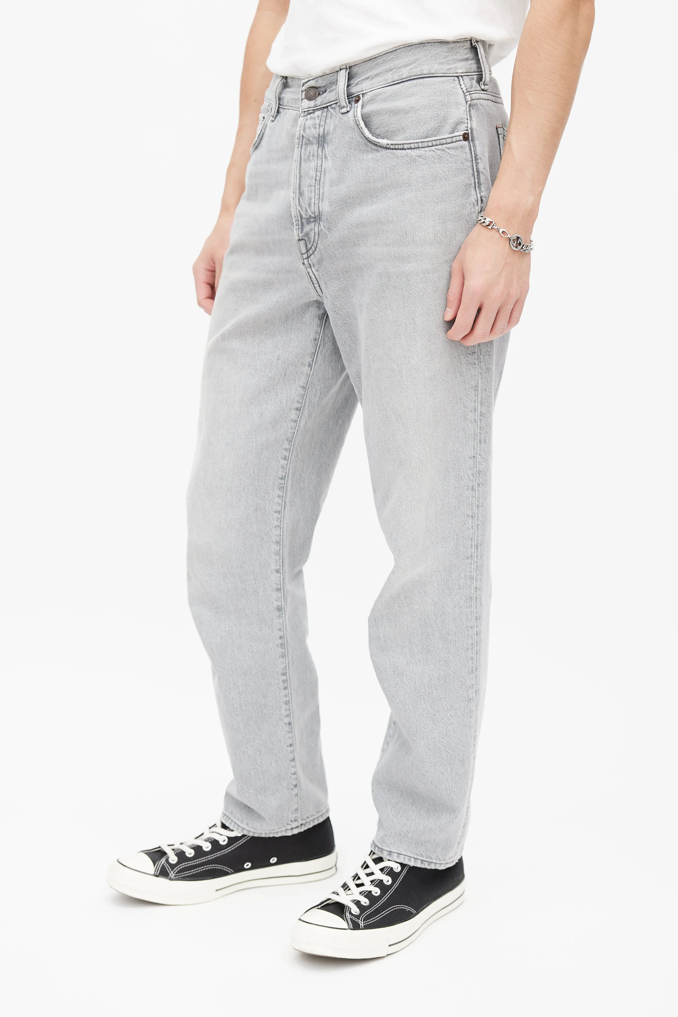 Blå Konst Grey Denim Jeans