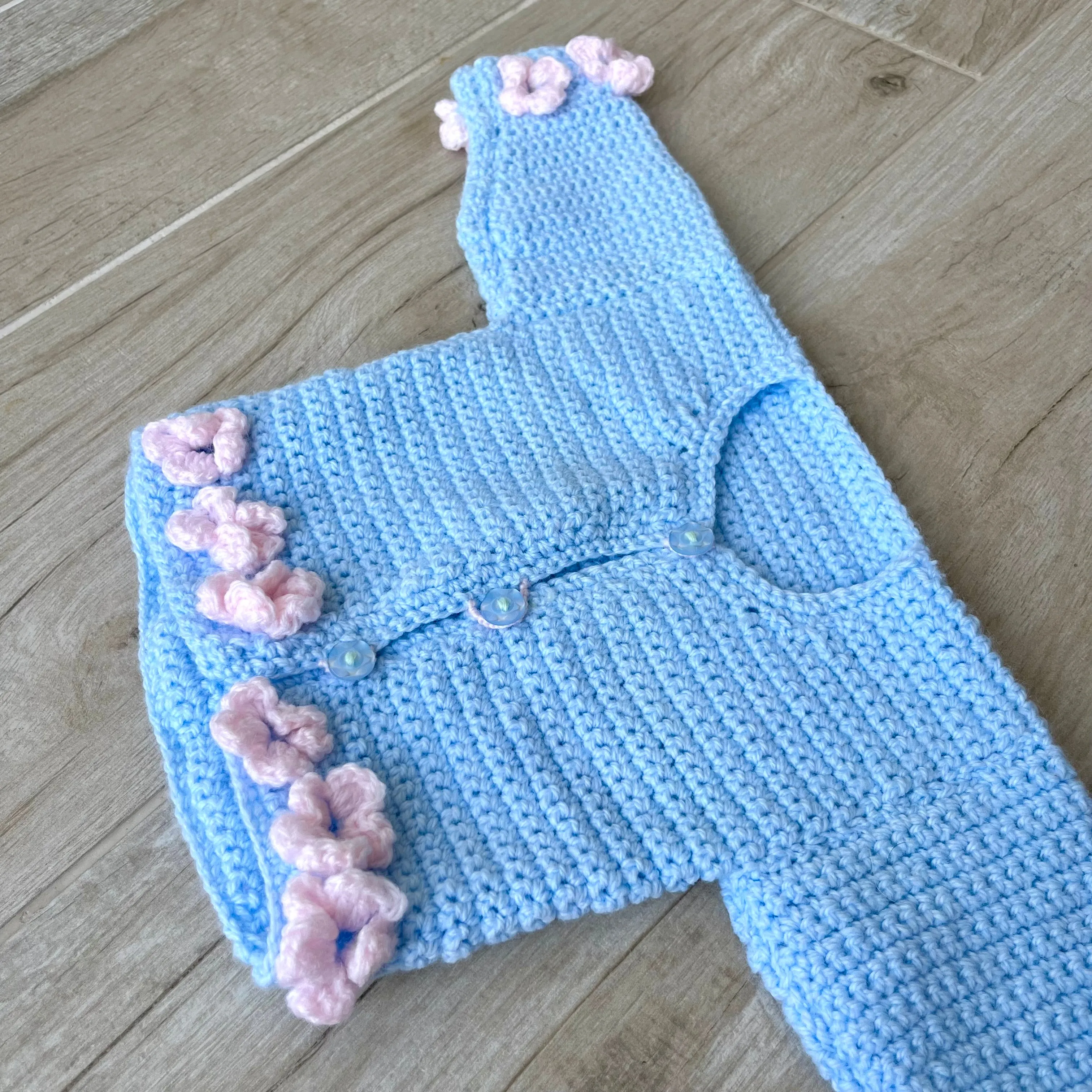 Blue Baby Cardigan