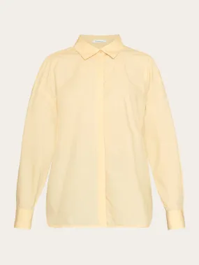 Pure cotton versatile long-sleeved top