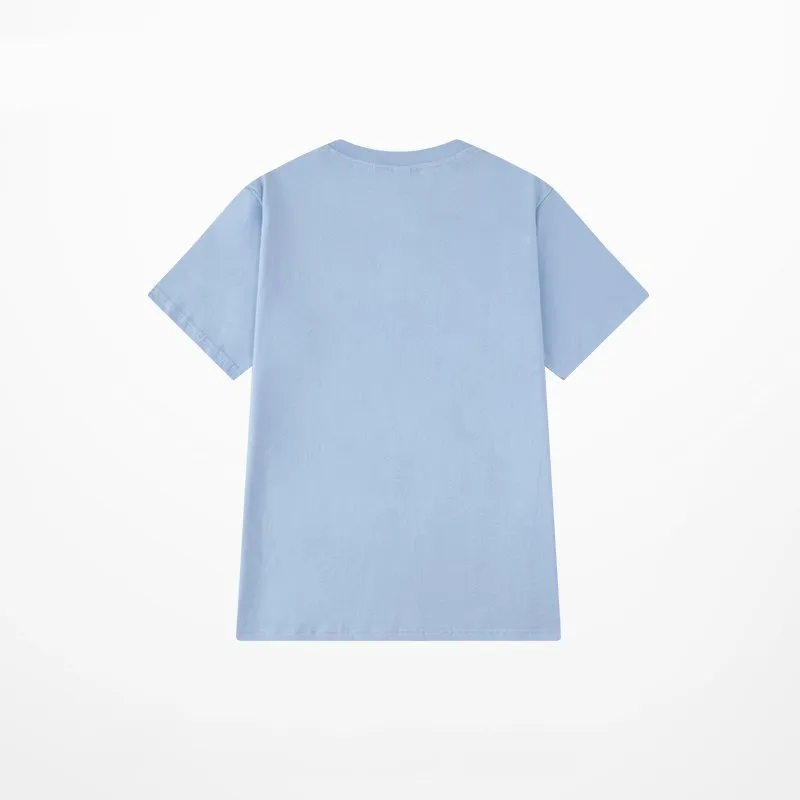 Cartoon Heart Print Oversized T-Shirt