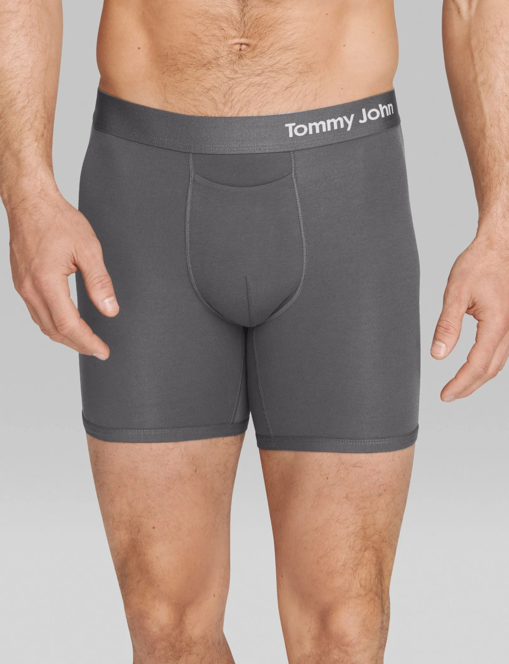 Cool Cotton Mid-Length Boxer Brief 6" (6-Pack)