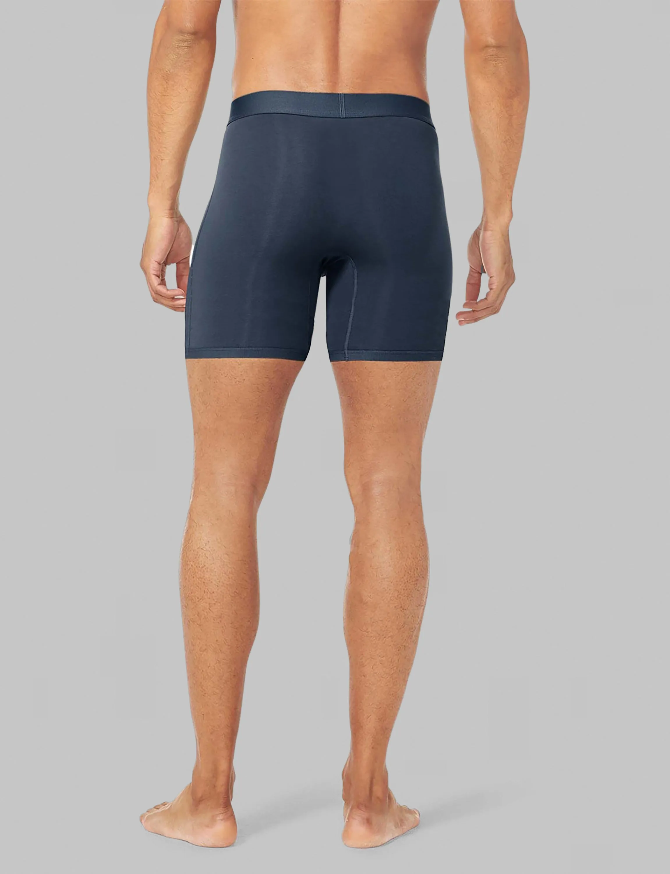 Cool Cotton Mid-Length Boxer Brief 6" (6-Pack)