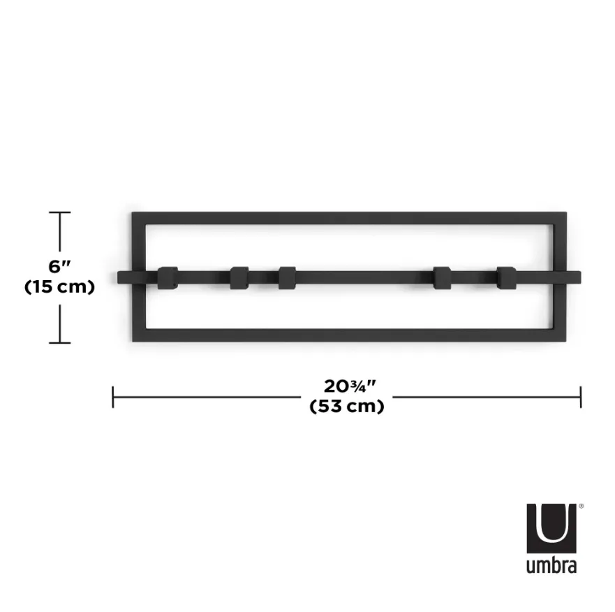 CUBIKO 5 HOOK - Black