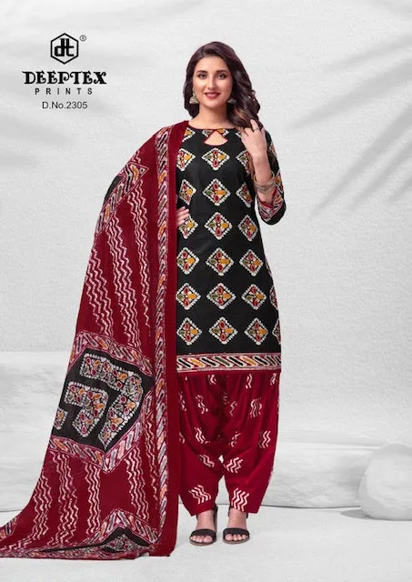 Deeptex Batik Plus Vol 23 Cotton with Printed Regular wear Dress material collection (380x10)