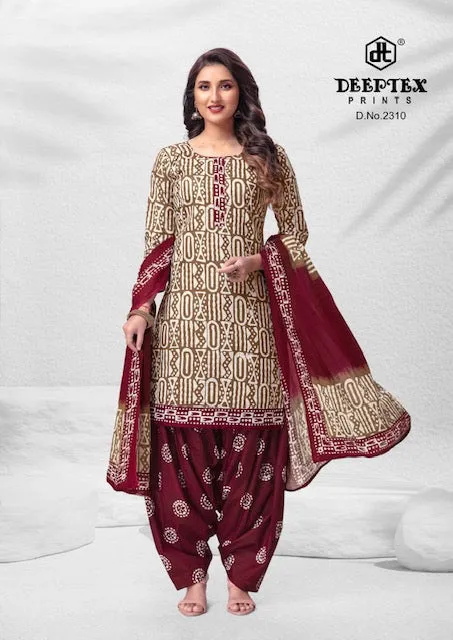 Deeptex Batik Plus Vol 23 Cotton with Printed Regular wear Dress material collection (380x10)