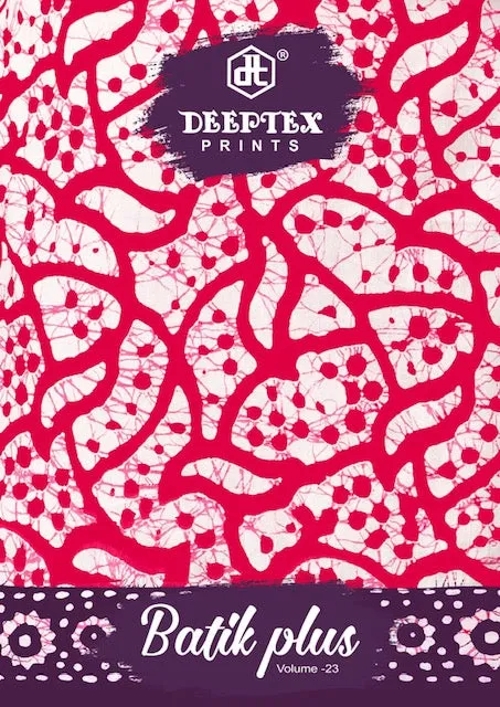 Deeptex Batik Plus Vol 23 Cotton with Printed Regular wear Dress material collection (380x10)