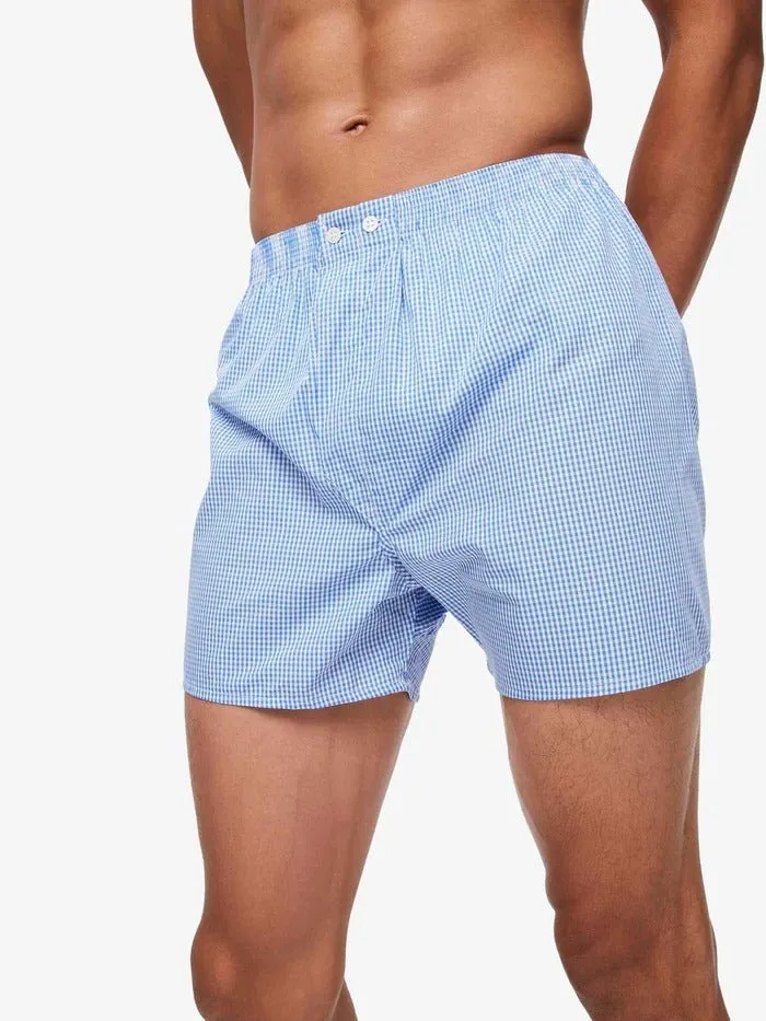 DEREK ROSE Gingham Men's Classic Fit Boxers