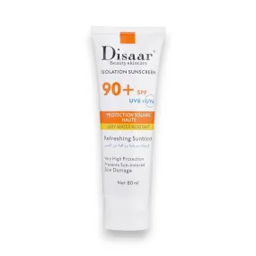 Disaar Isolation Sunscreen SPF 90  Sunblock Cream 80ml