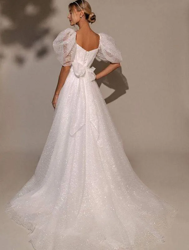 Divinity White Wedding Dress