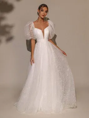 Divinity White Wedding Dress