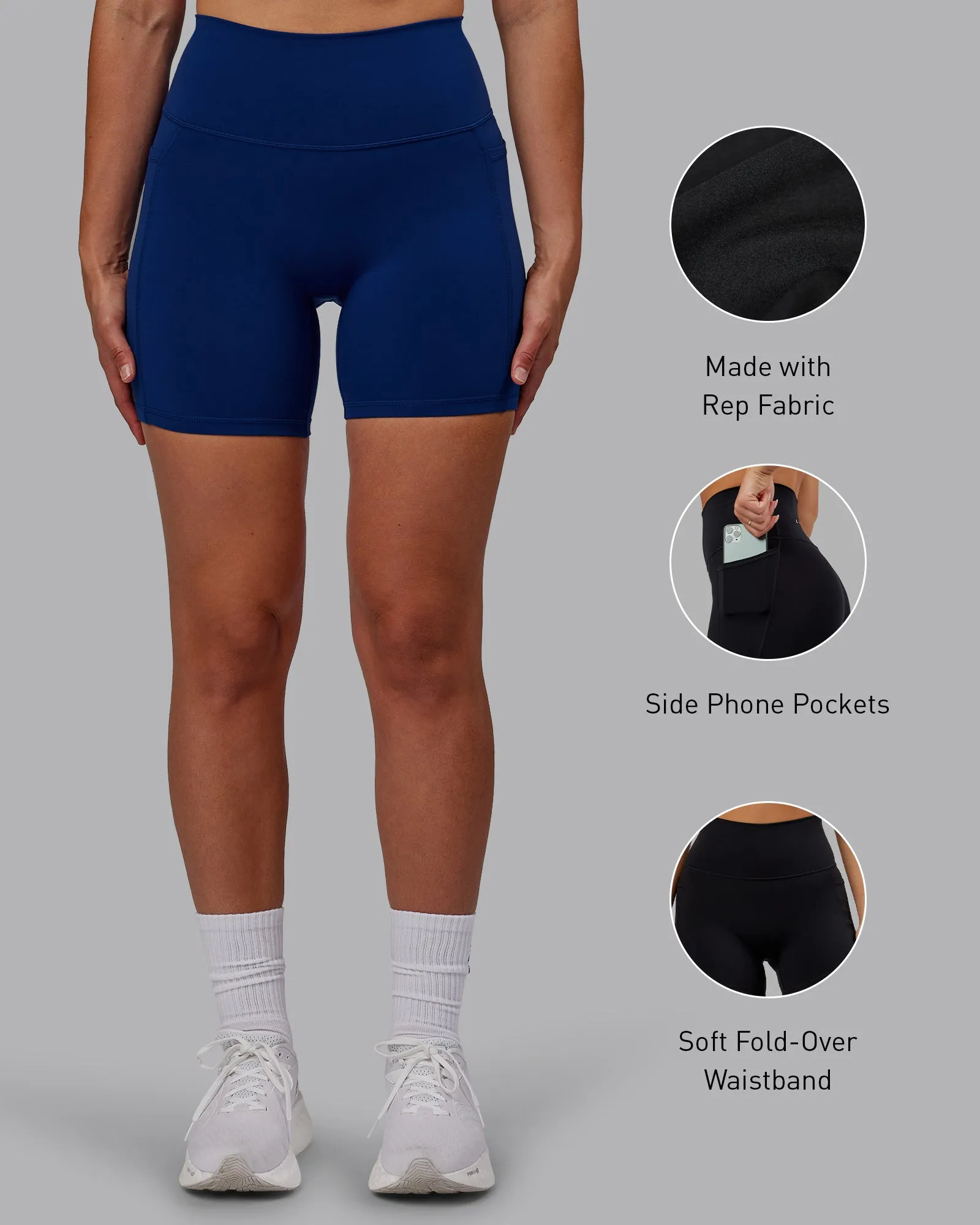 Fusion Mid-Length Shorts - Midnight Blue