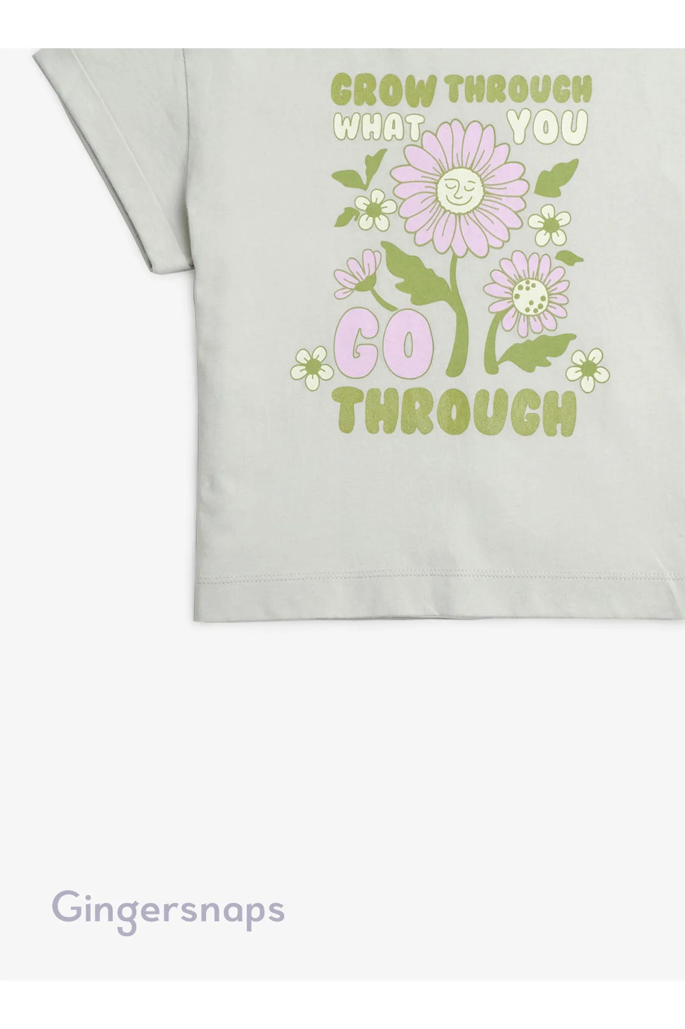 Gingersnaps Daisy Print T-Shirt