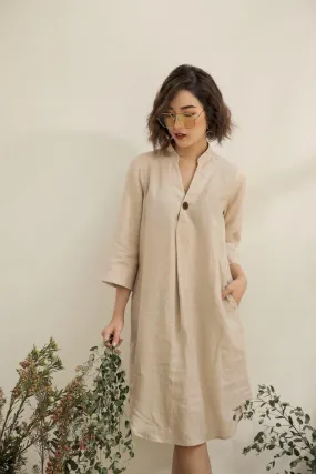 Gwen Linen Shirt Dress