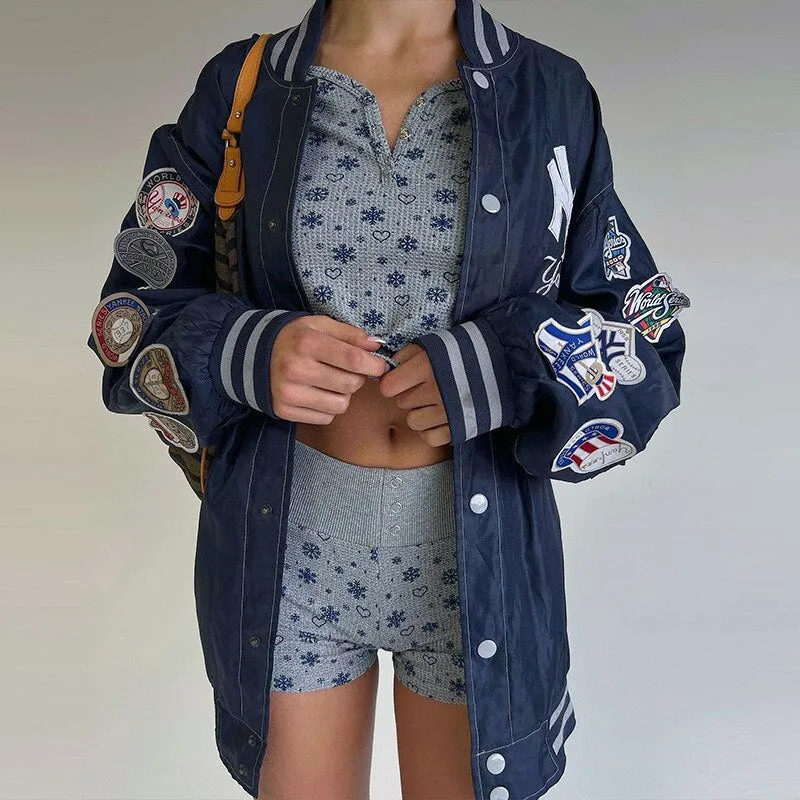 hulianfu  Spring Summer Women High Waist Shorts Suit Fashion Stretchy Chic Pullover Long-sleeved Floral Print Tops Pant 2 Piece Sets