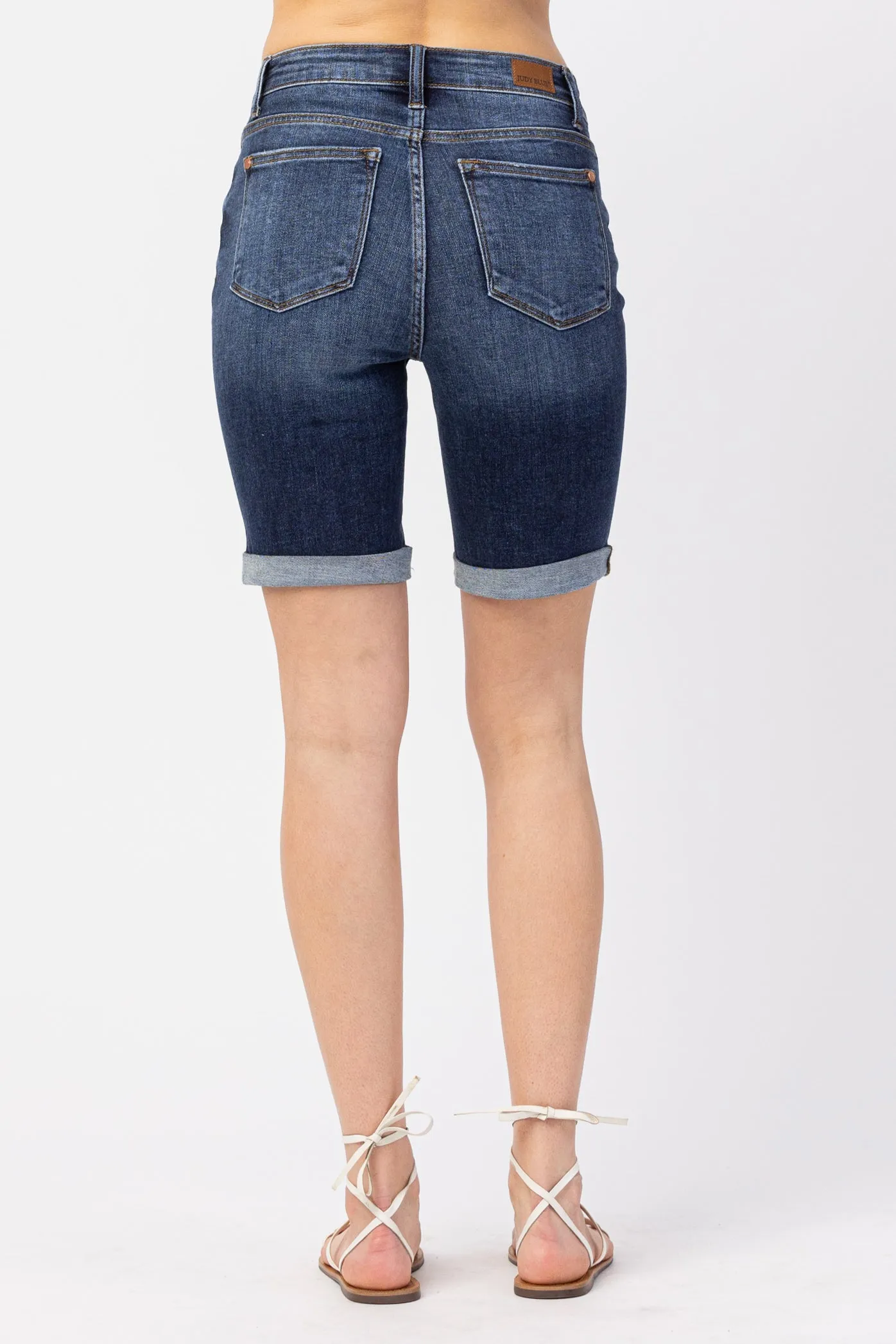 Kimmy Cuffed Bermuda Shorts