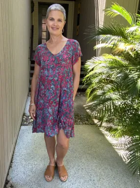 Laura Dress Fuchsia Love
