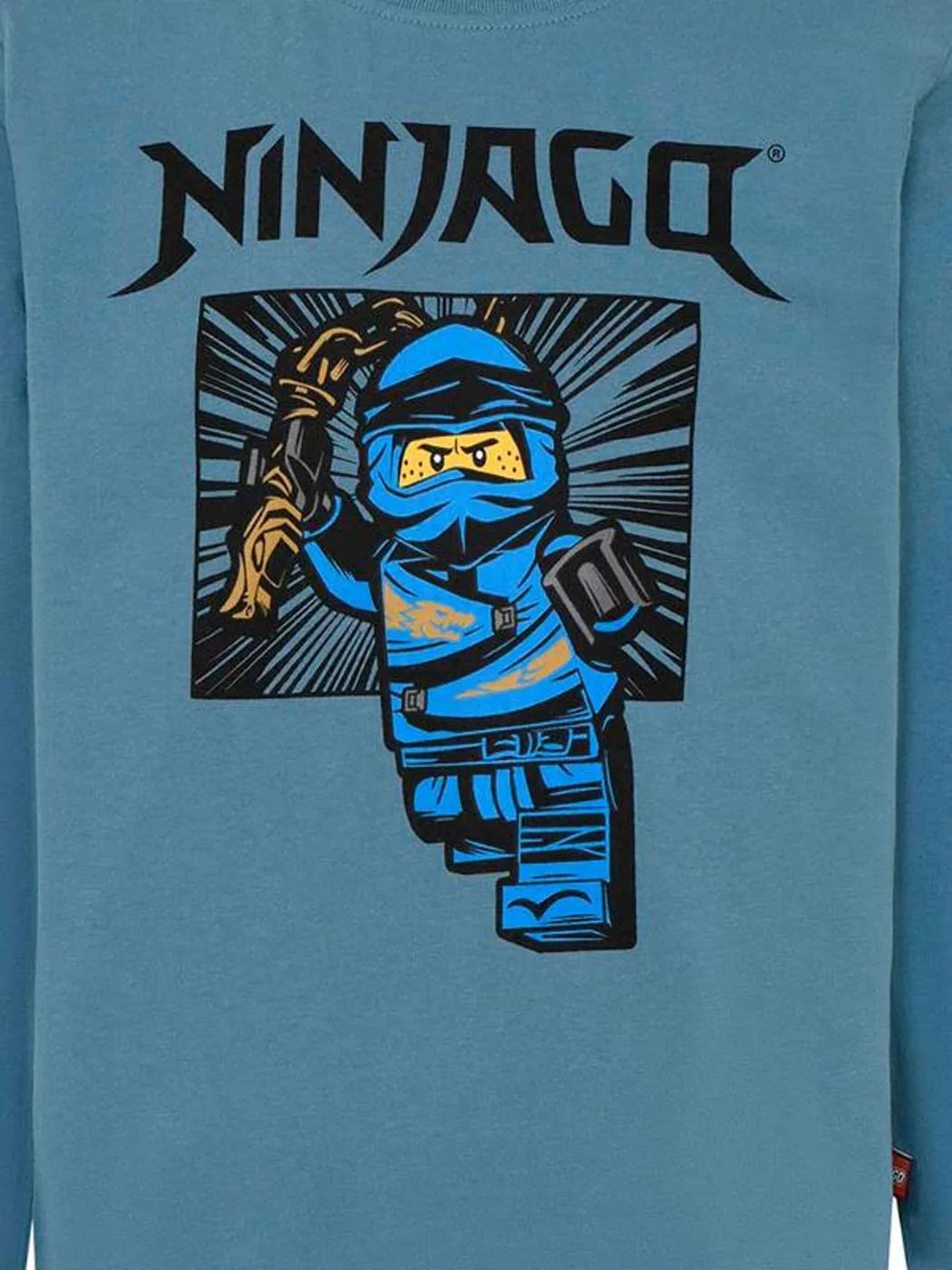 LEGO NINJAGO t-shirt with print-LWTAYLOR613-531 Light Blue