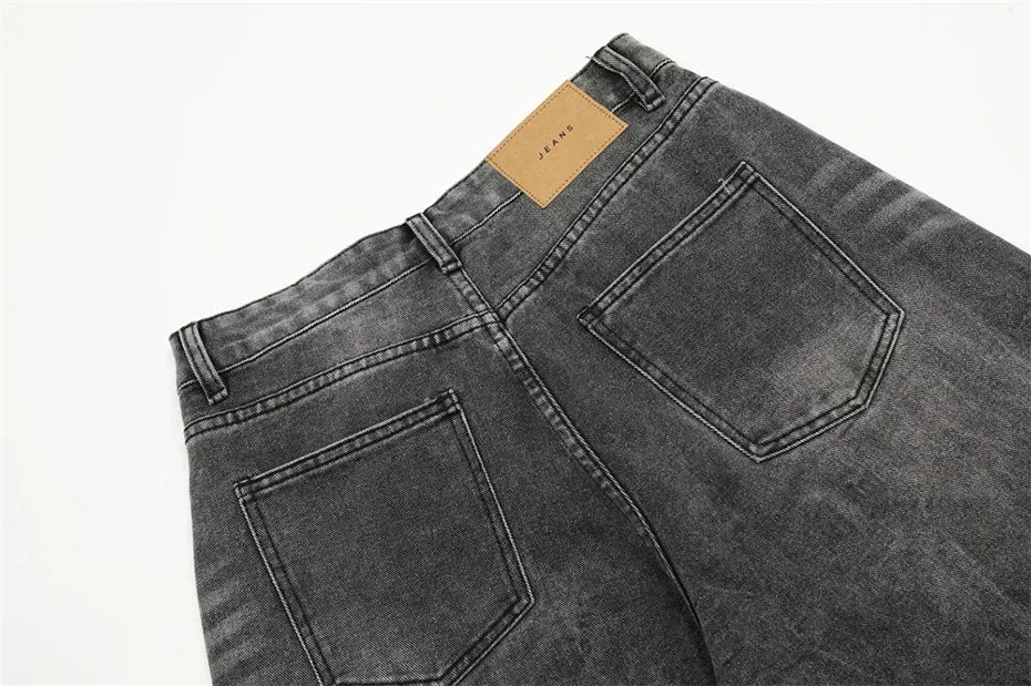 Long Length Grey Jorts