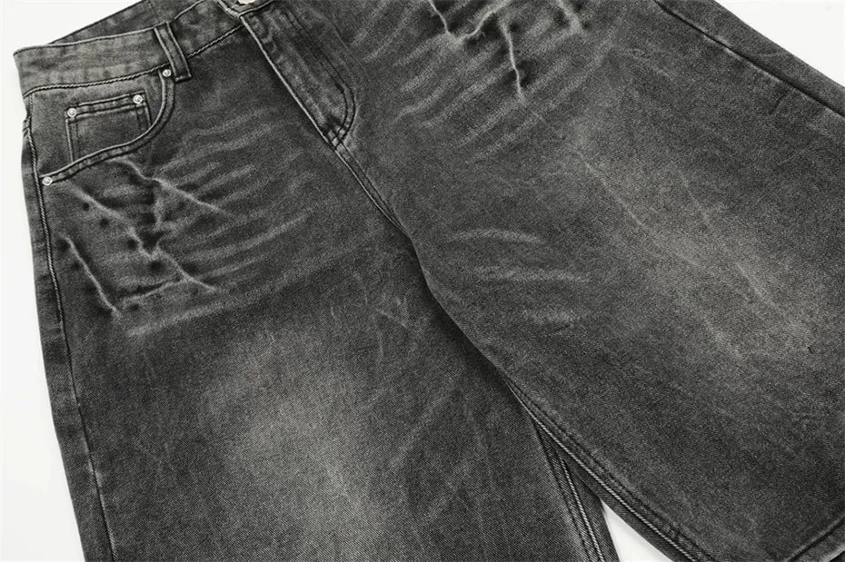 Long Length Grey Jorts