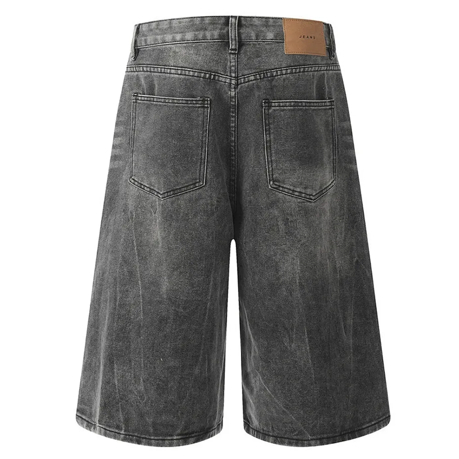 Long Length Grey Jorts