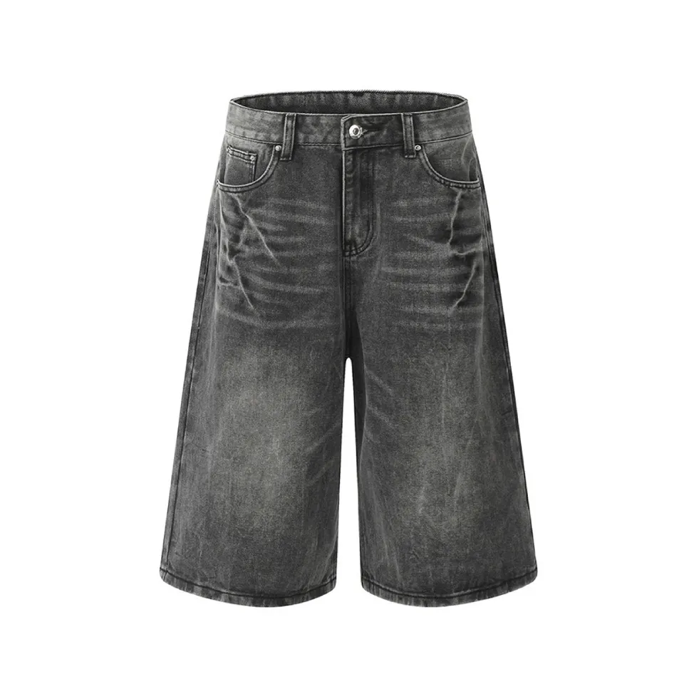 Long Length Grey Jorts