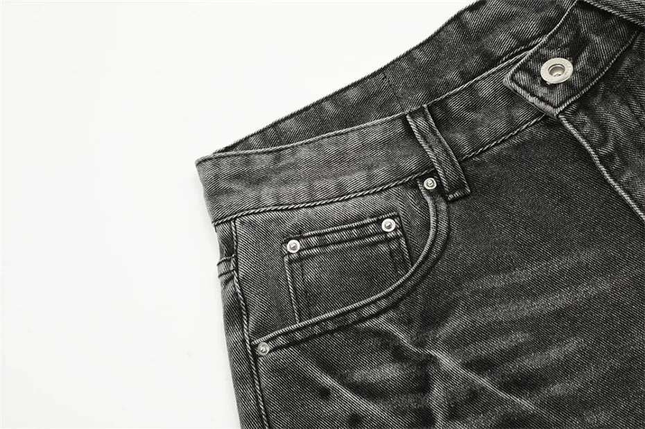 Long Length Grey Jorts
