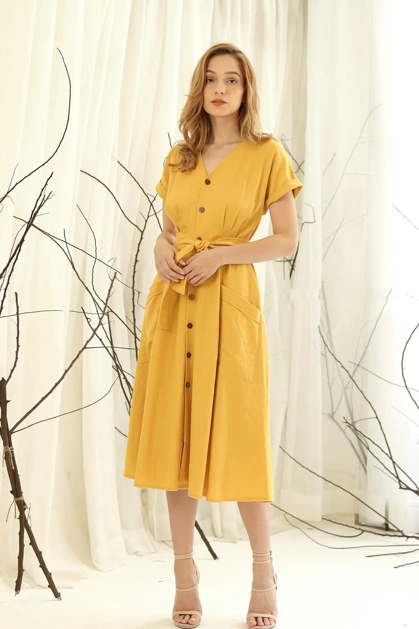 Mandy Linen Dress