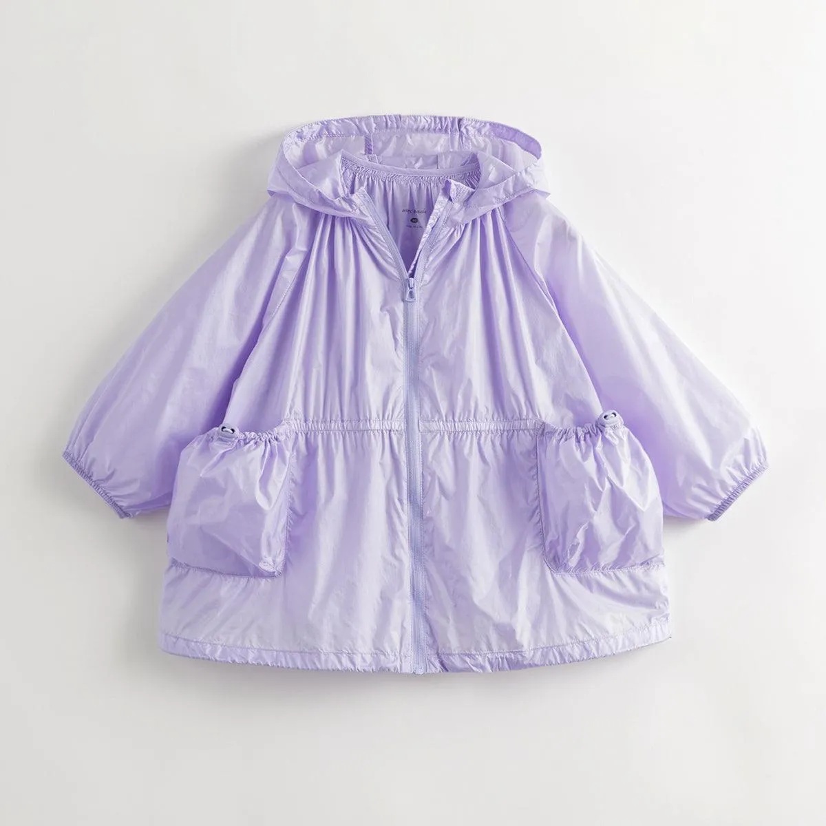 MARC & JANIE Girls  Lightweight Hooded Sun Protection Jacket 240828