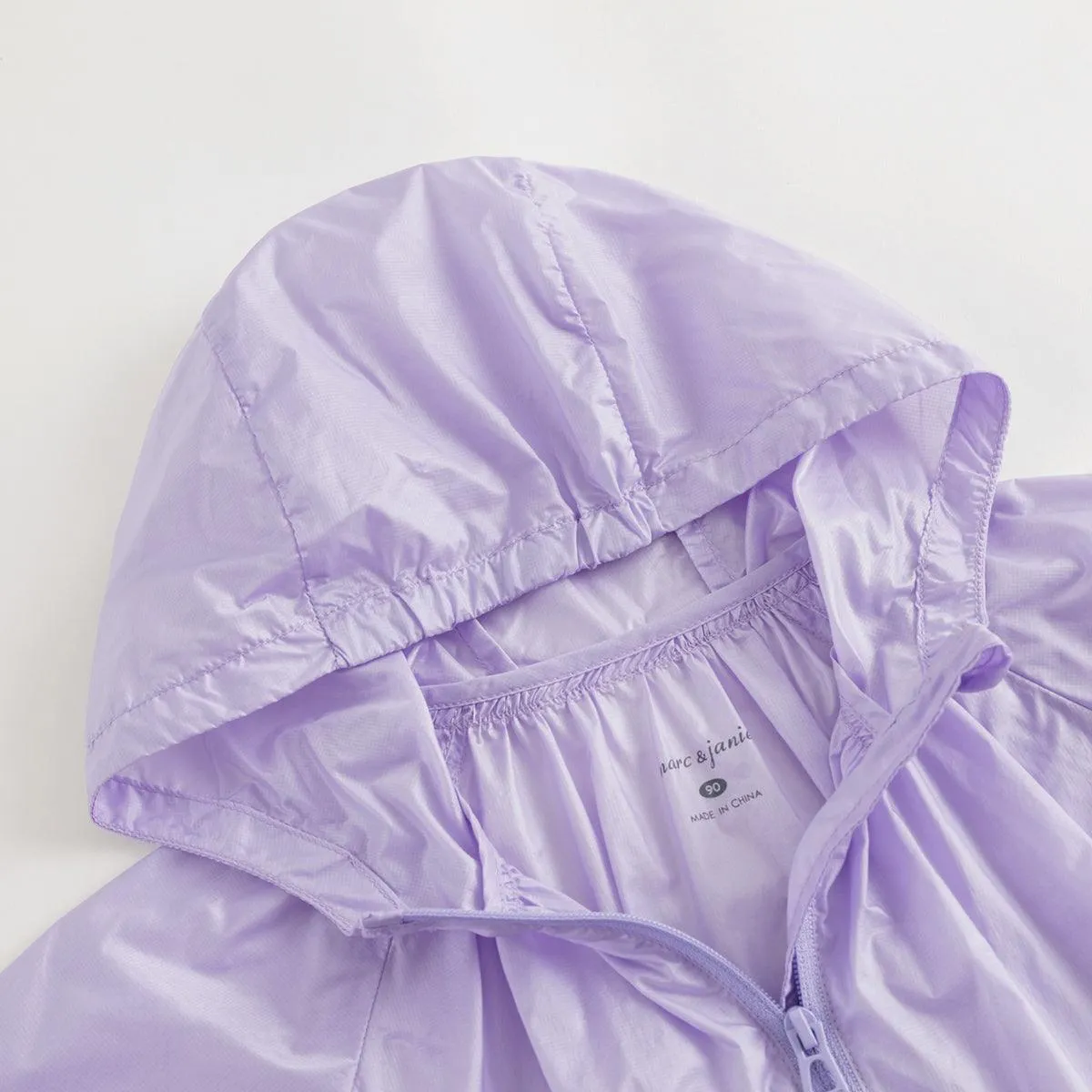 MARC & JANIE Girls  Lightweight Hooded Sun Protection Jacket 240828