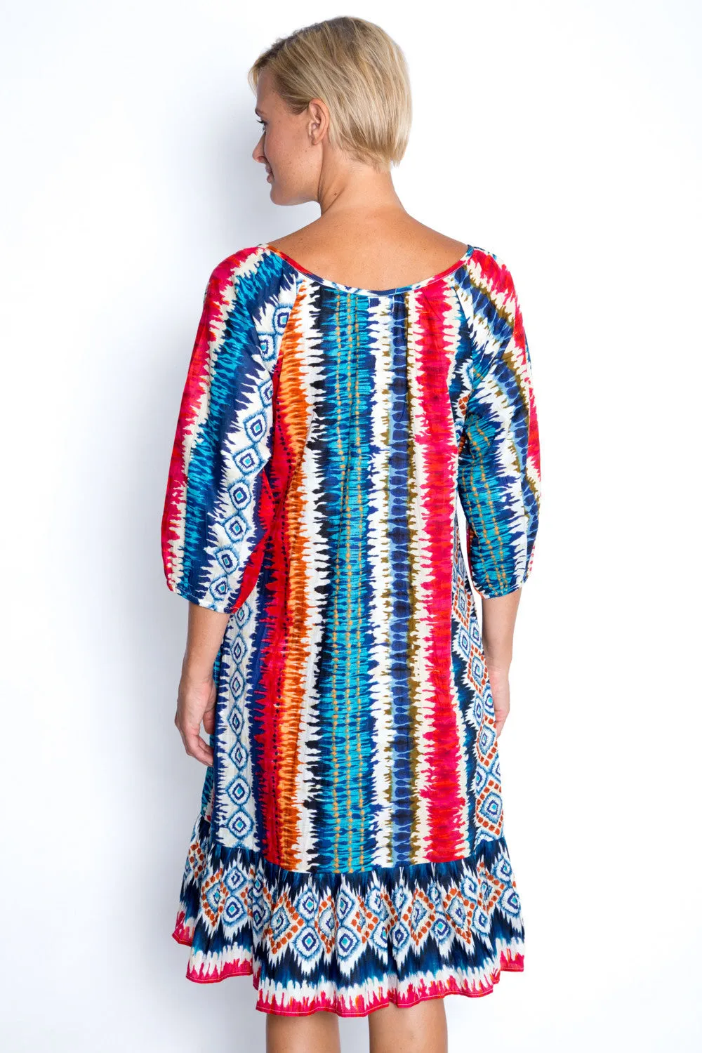 Marquette Dress in Denim