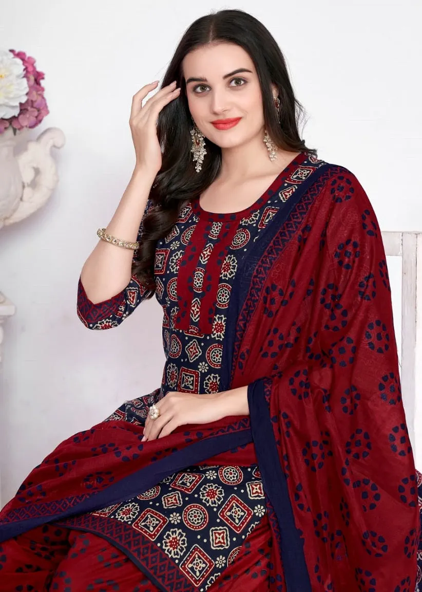 Mayur Gamthi vol 4 Cotton with Printed Regular wear Dress material (370x10)
