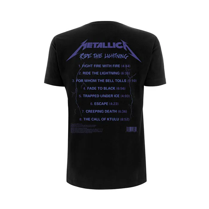 Metallica Ride The Lightning Tracks T-Shirt