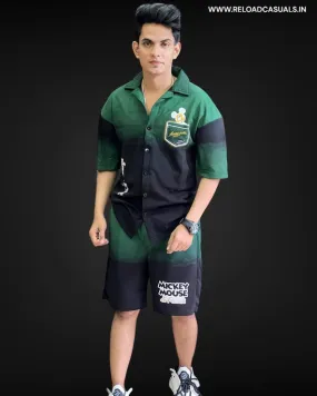 Micky Dual Color Shorts Set - Combo