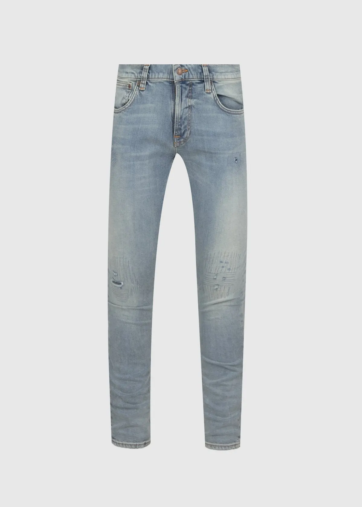 NUDIE: TIGHT TERRY DENIM JEANS [BLUE]