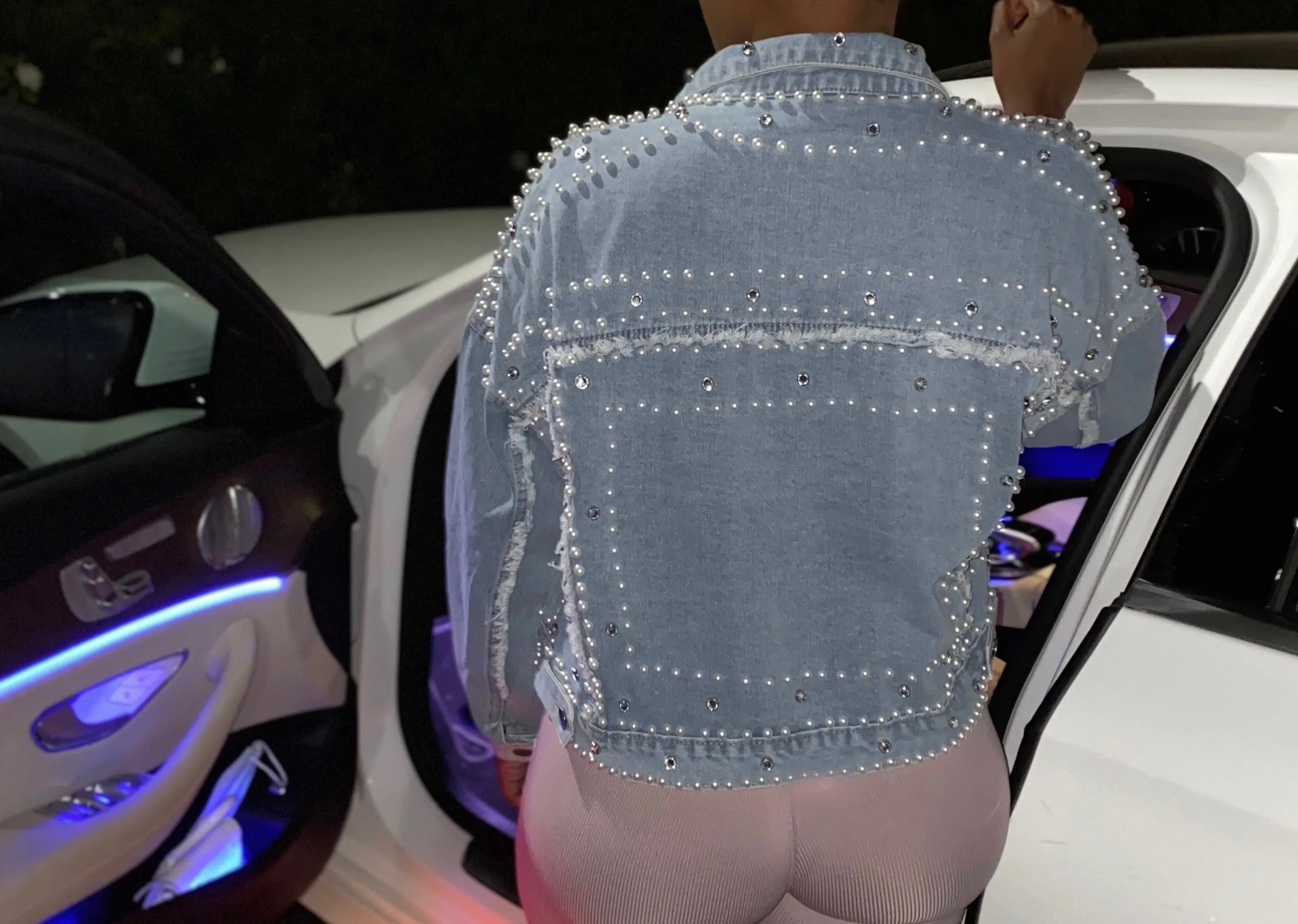 Pearly gates | denim jacket