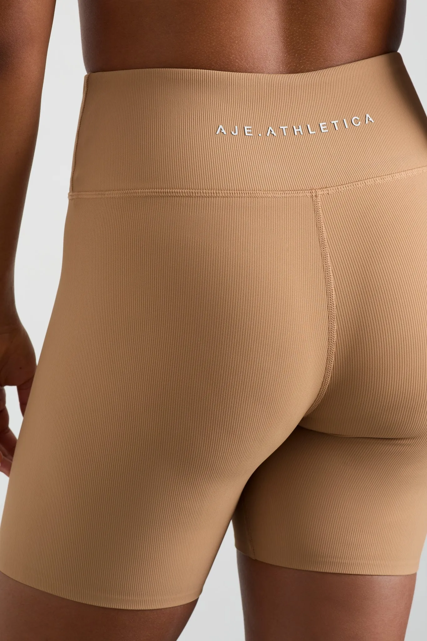 Ribbed Mid Length Bike Short 601