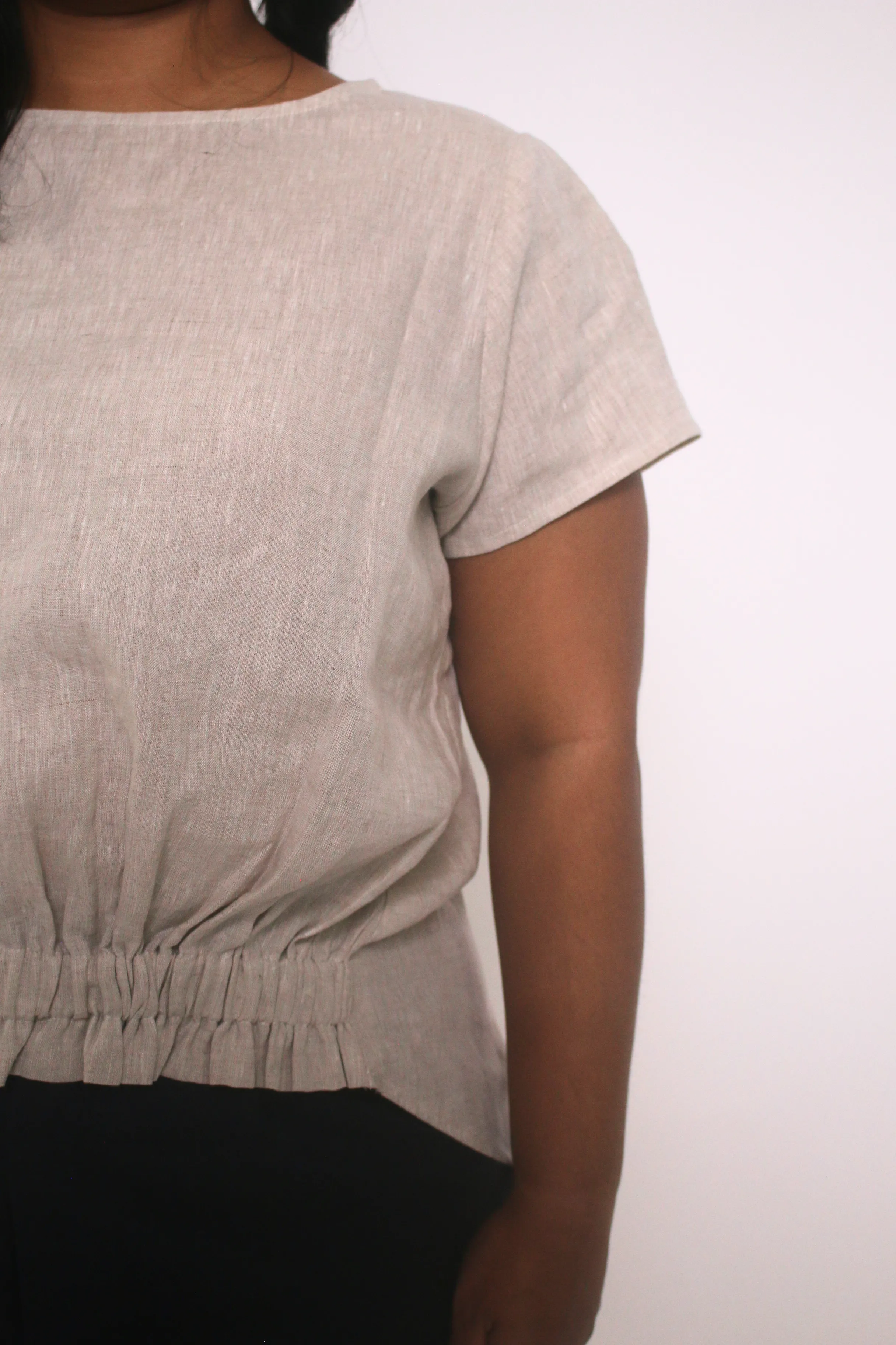 Sue 100% Linen Top