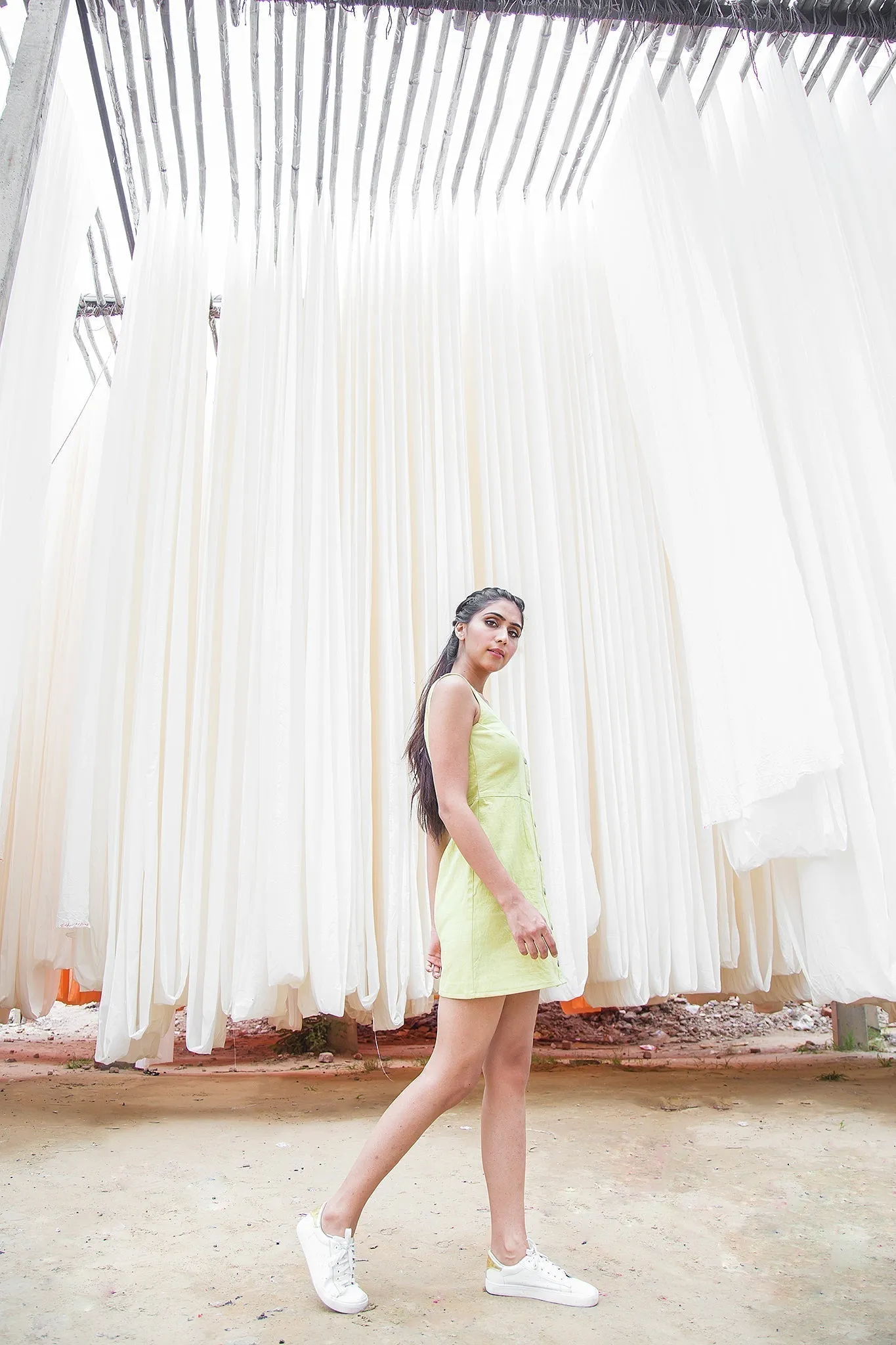 The Jade Denim Dress