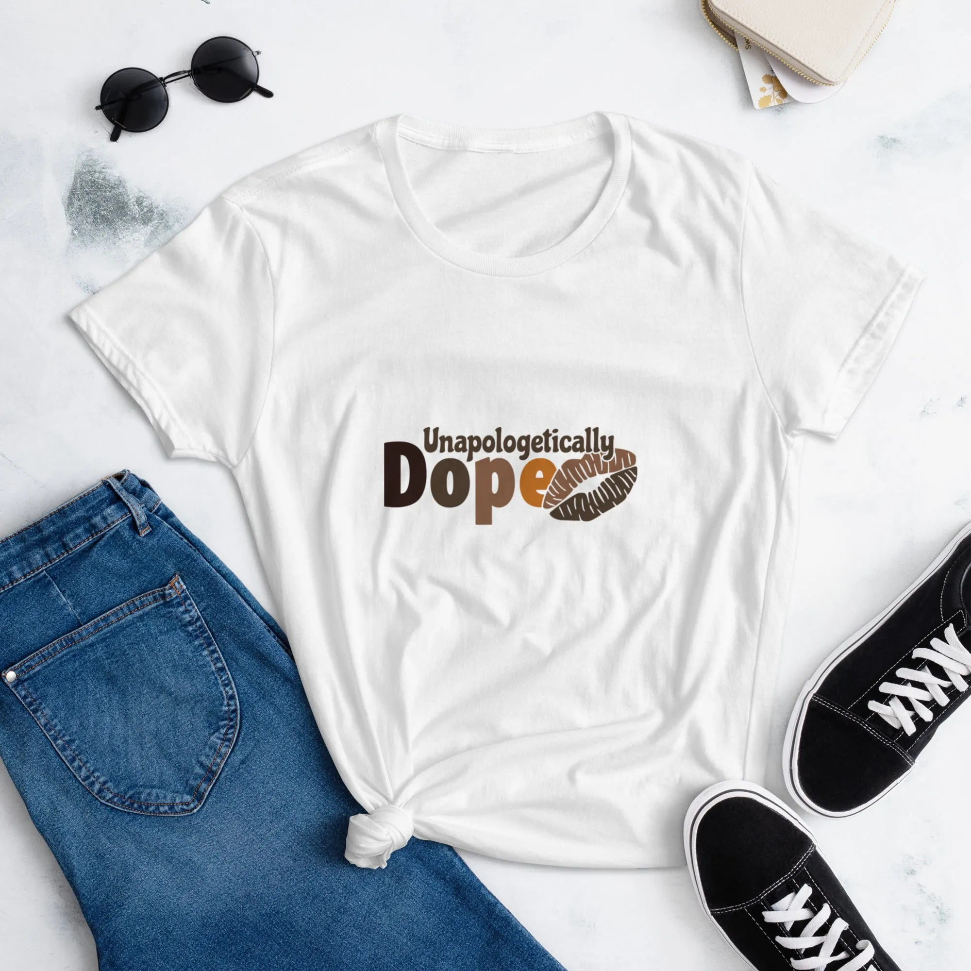 Unapologetically Dope Women's short sleeve t-shirt