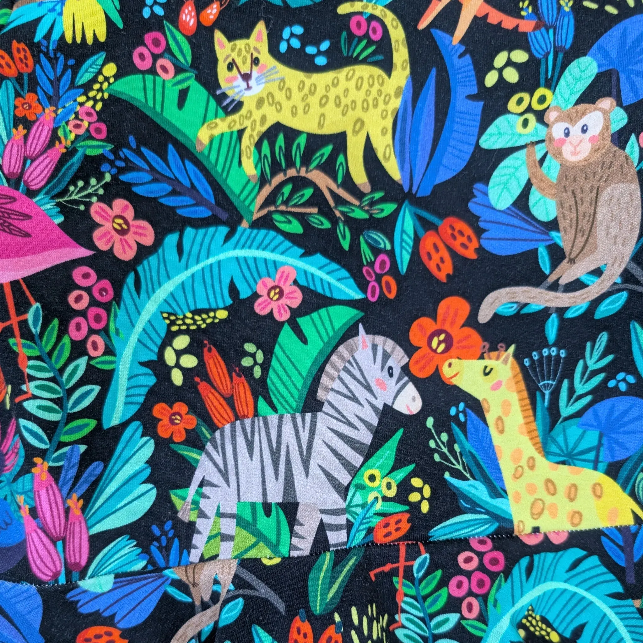 Unique Animal Print Dress for Girls - Sustainable Style